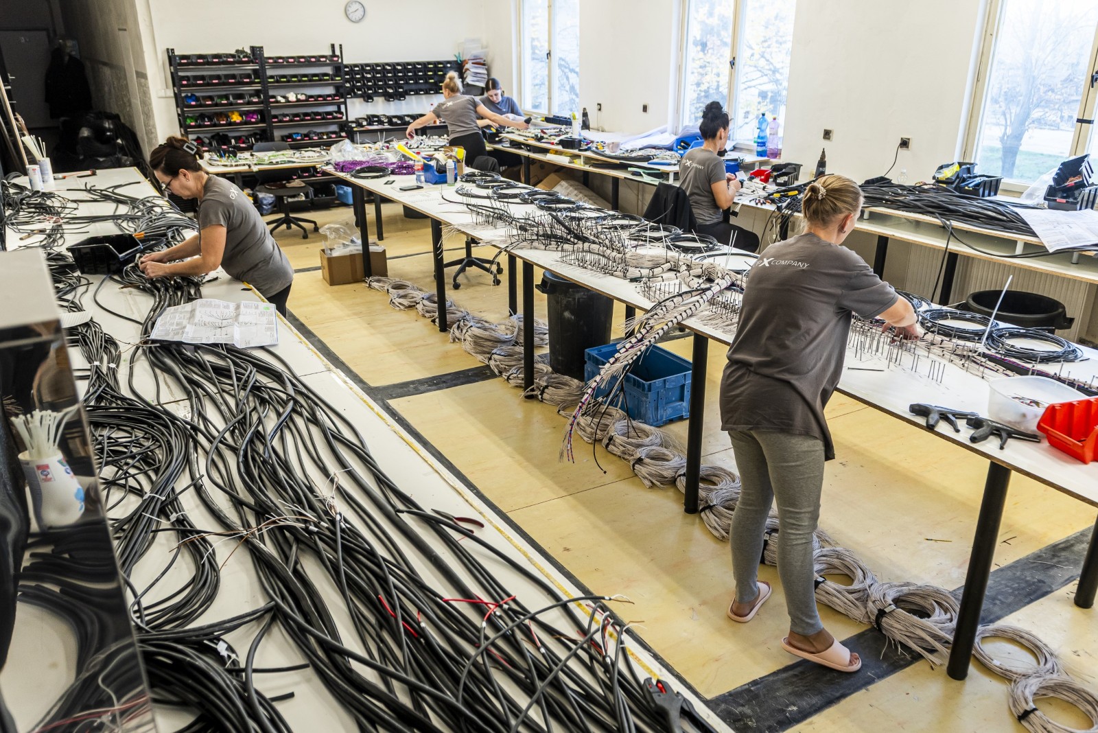 Kabelbaum-montage